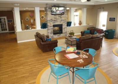 Resident Lounge at Marcella at Town Center in Hampton, VA